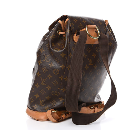 Louis Vuitton Monogram Montsouris GM Backpack 2 of 11