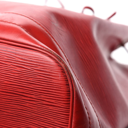 Louis Vuitton Epi Noe Castillan Red 9 of 14