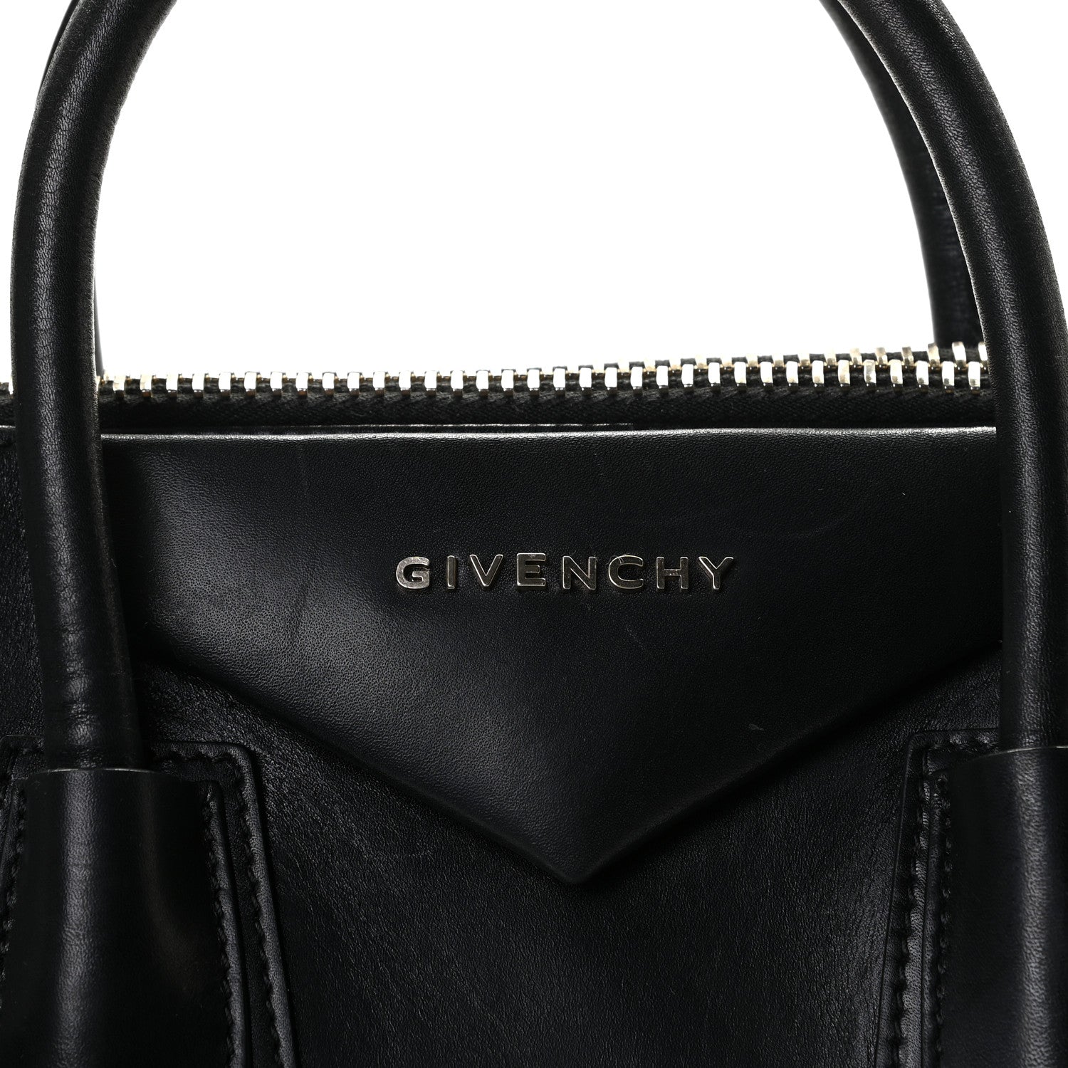Givenchy Shiny Lord Calfskin Medium Antigona Black 12 of 12