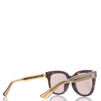 Gucci Acetate Square Frame Sunglasses GG3756FS Tortoise 4 of 8