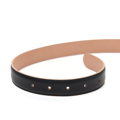 Gucci Moon Calfskin Interlocking G 25mm Belt 85 34 Black 5 of 8