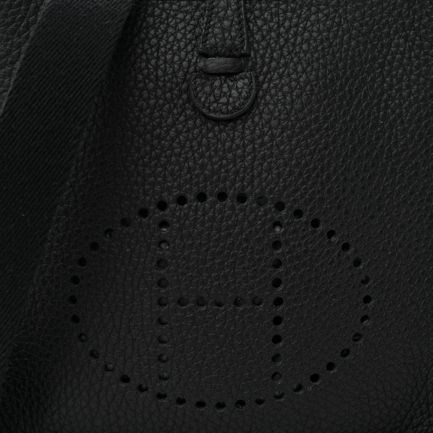 Hermes Taurillon Clemence Evelyne TPM Black 7 of 11