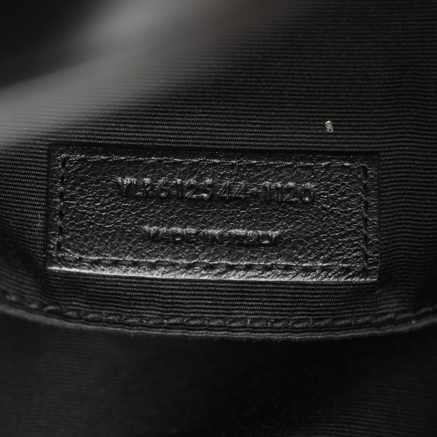 Saint Laurent Calfskin Matelasse Monogram Lou Camera Bag Black 7 of 10