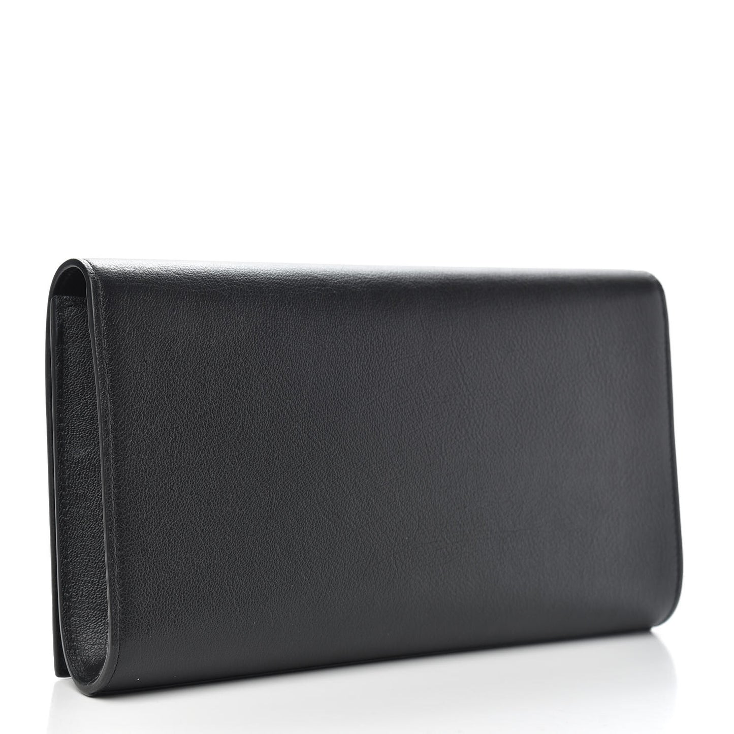 Calfskin Monogram Large Belle De Jour Clutch Black