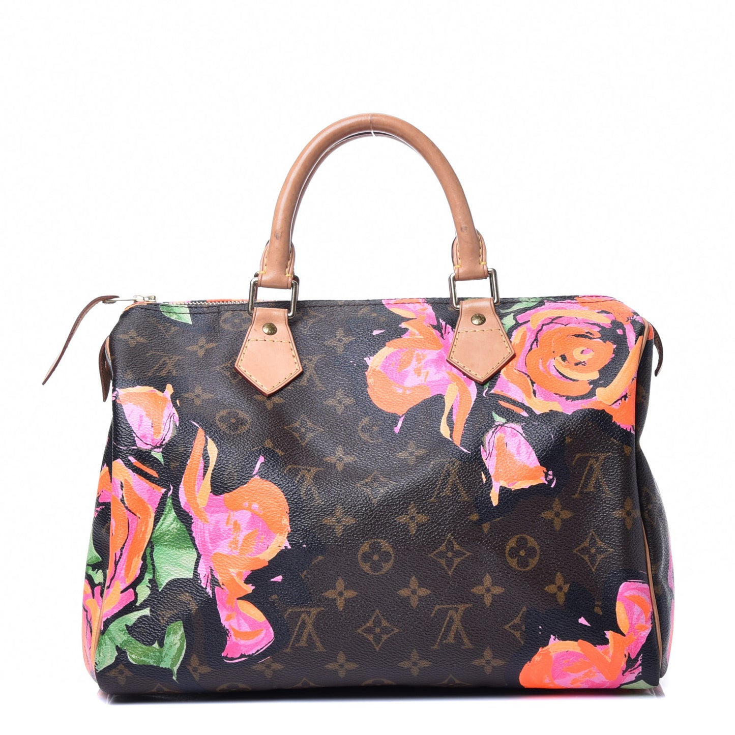 Monogram Roses Speedy 30