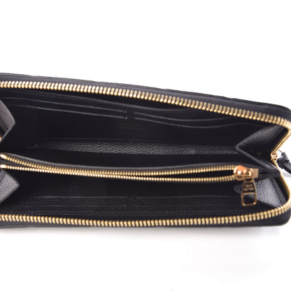 Louis Vuitton Empreinte Clemence Wallet Black 5 of 8