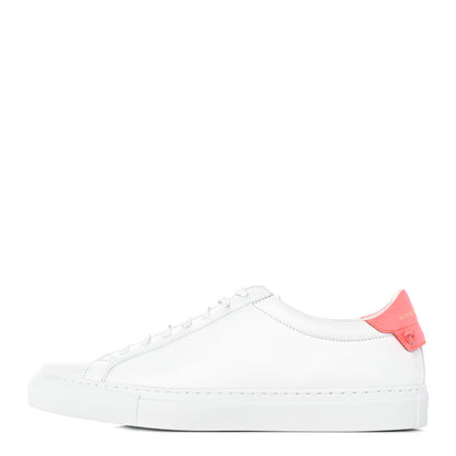 Givenchy Calfskin Womens Urban Street Sneakers 40 White Neon Pink 1 of 8