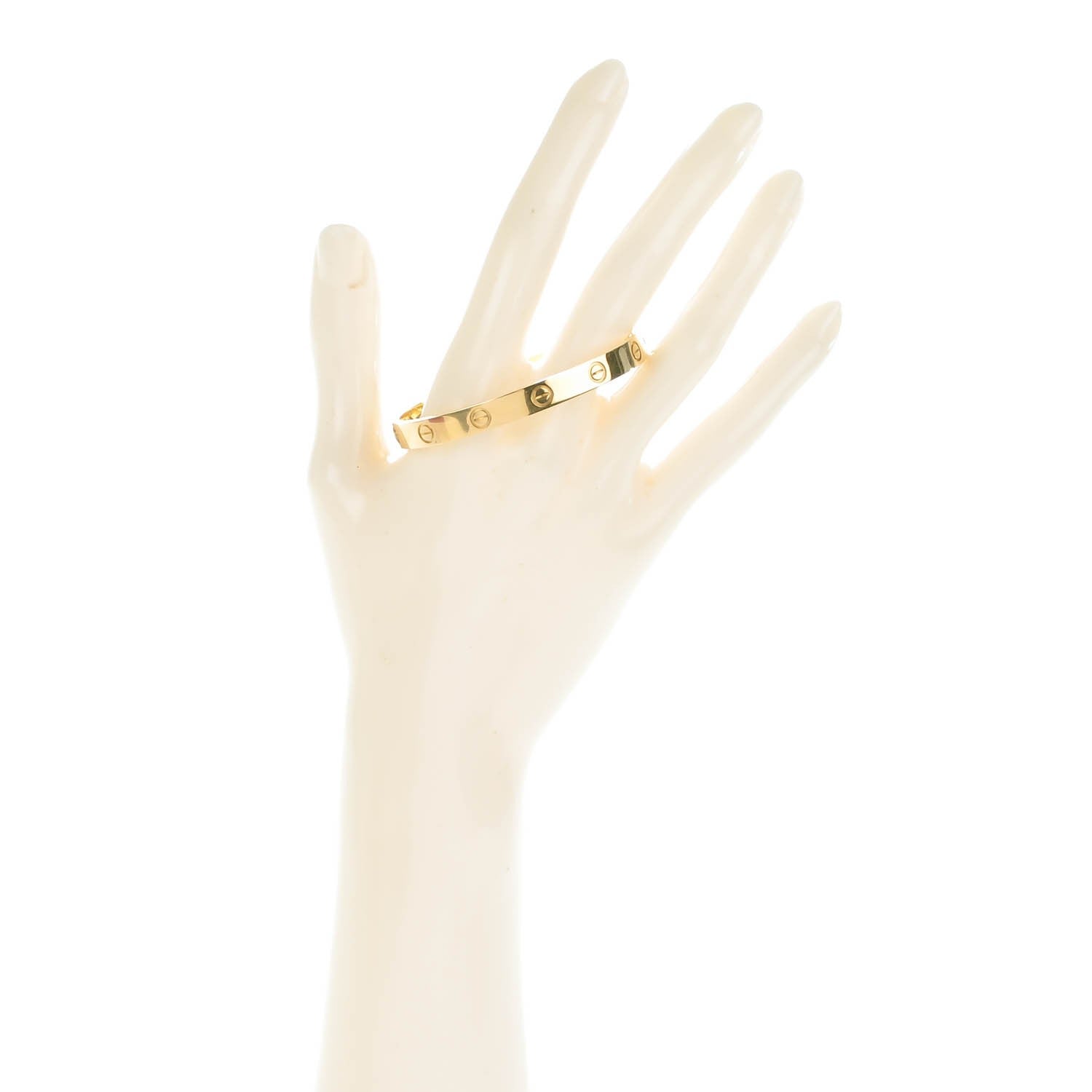 Cartier 18K Yellow Gold LOVE Bracelet 16 2 of 5