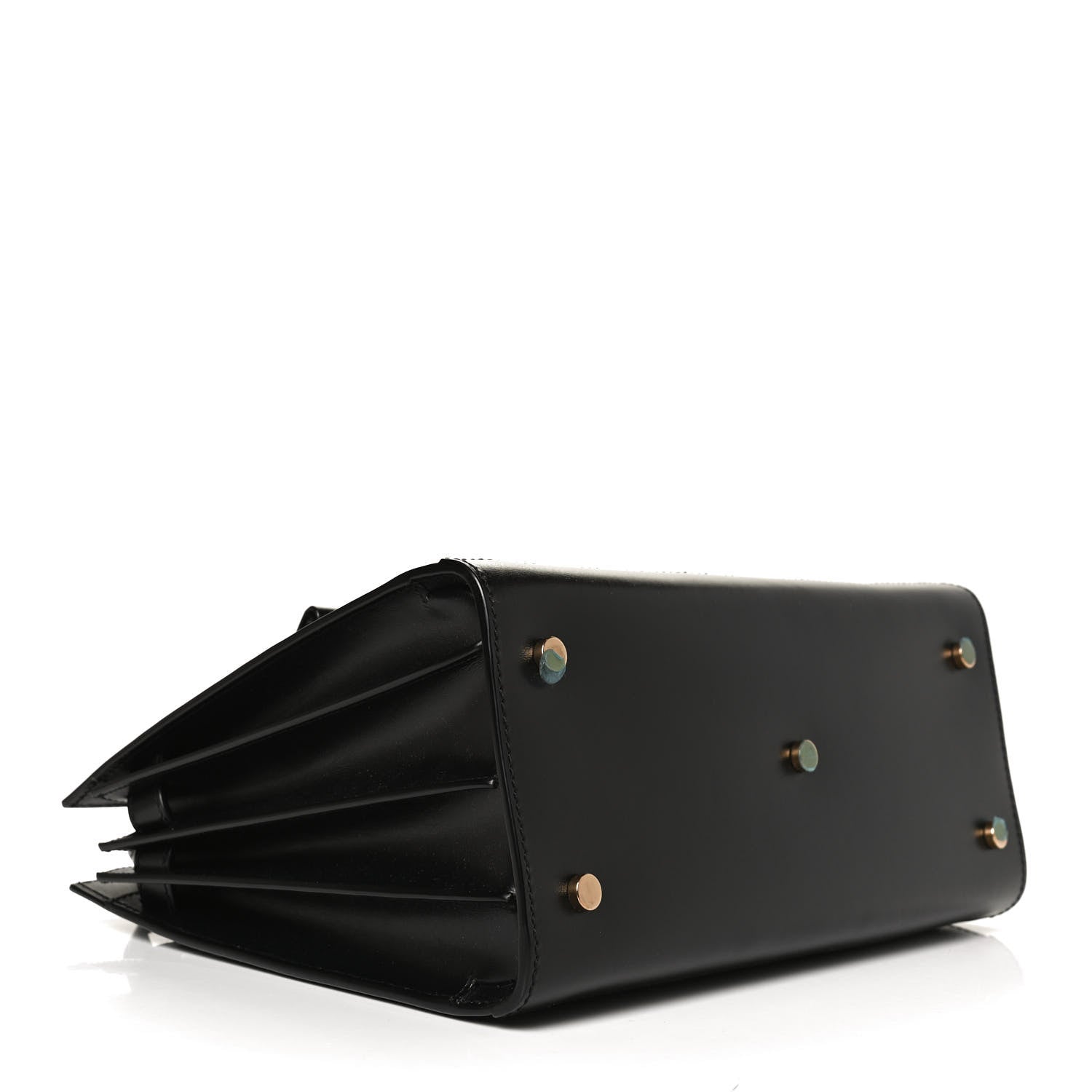 Saint Laurent Calfskin Paglia Palm Sac De Jour Black 3 of 9