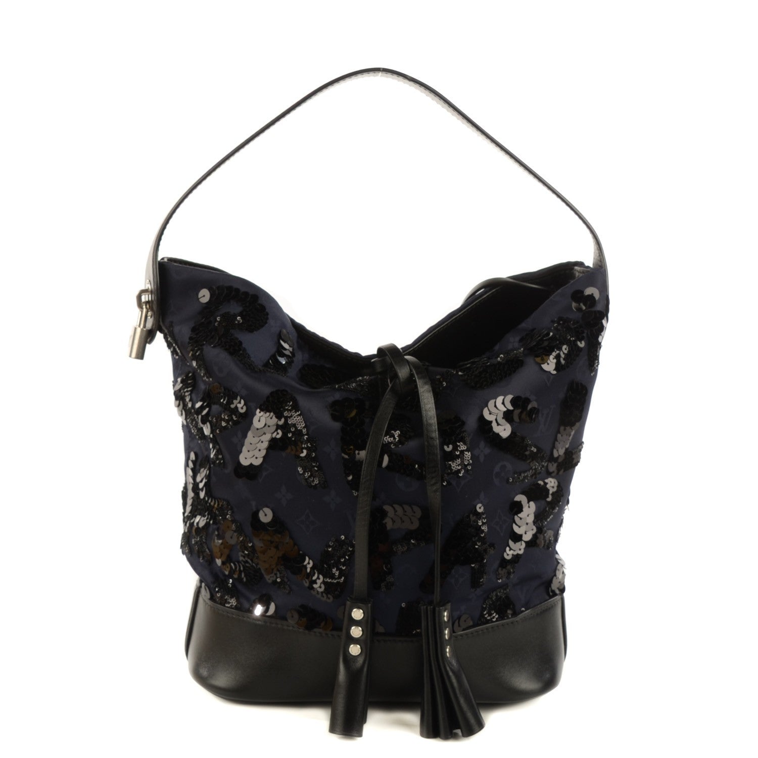 Louis Vuitton Monogram Jacquard Sequin NN14 Spotlight GM Navy 1 of 9