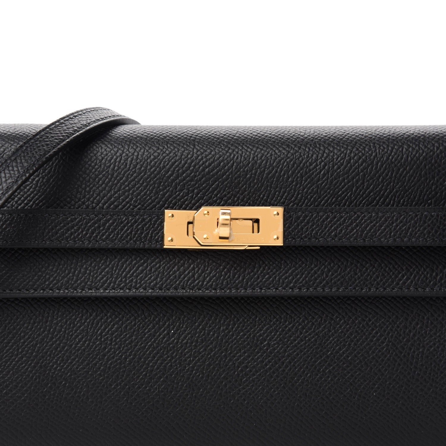 Hermes Epsom Kelly Wallet To Go Black 10 of 11