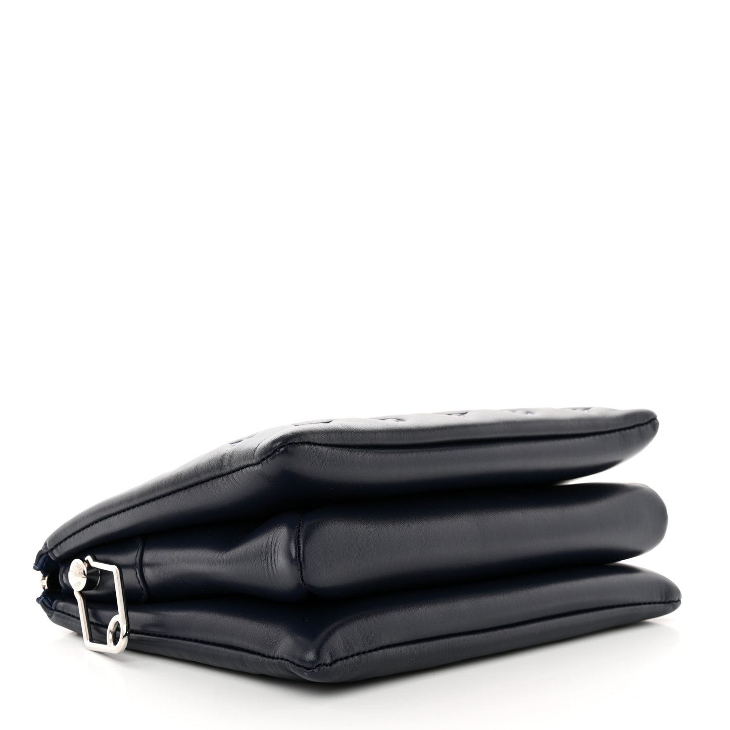Lambskin Embossed Monogram Coussin PM Navy