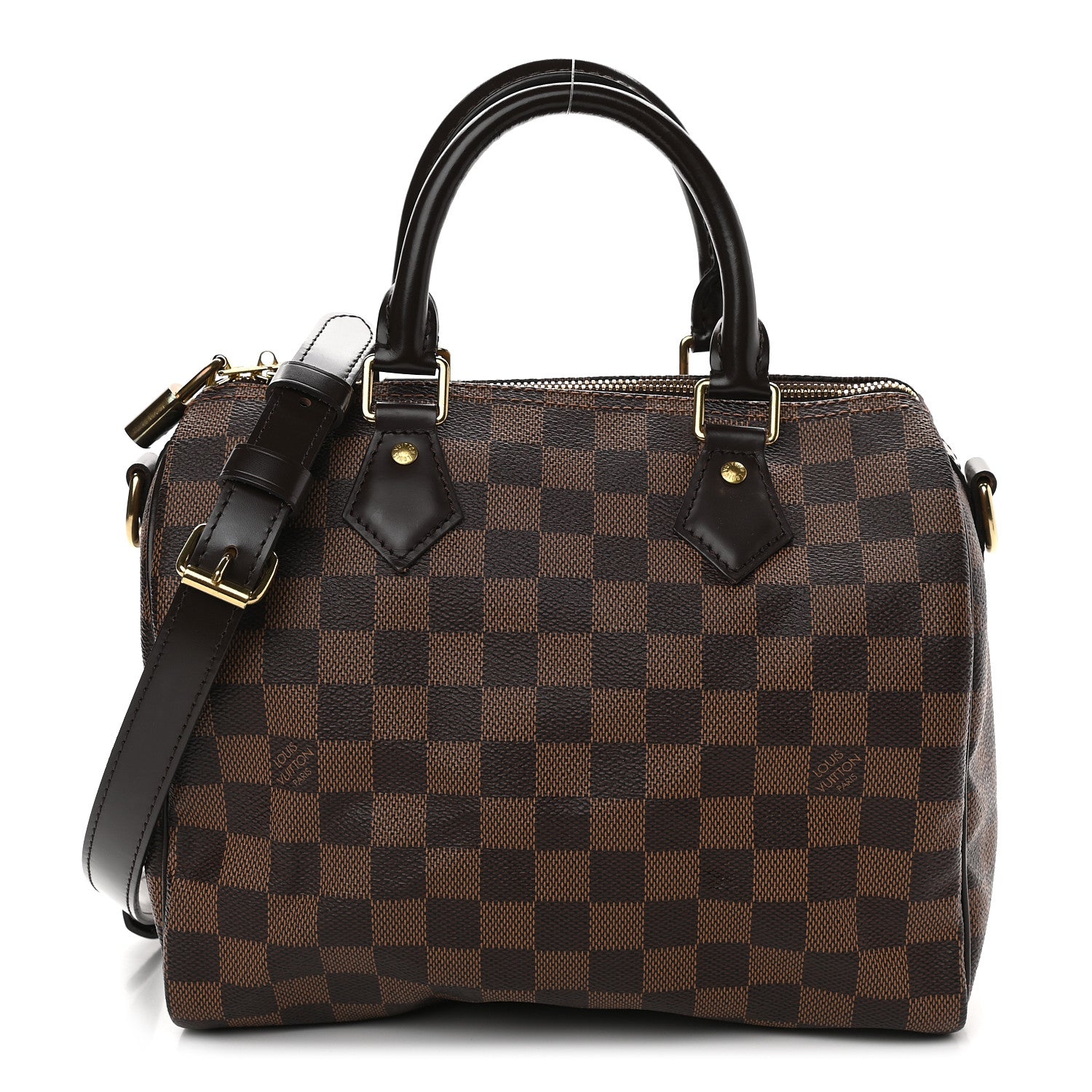 Louis Vuitton Damier Ebene Speedy Bandouliere 25 1 of 9
