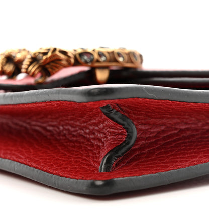 Gucci Calfskin Super Mini Dionysus Shoulder Bag Hibiscus Red 9 of 12