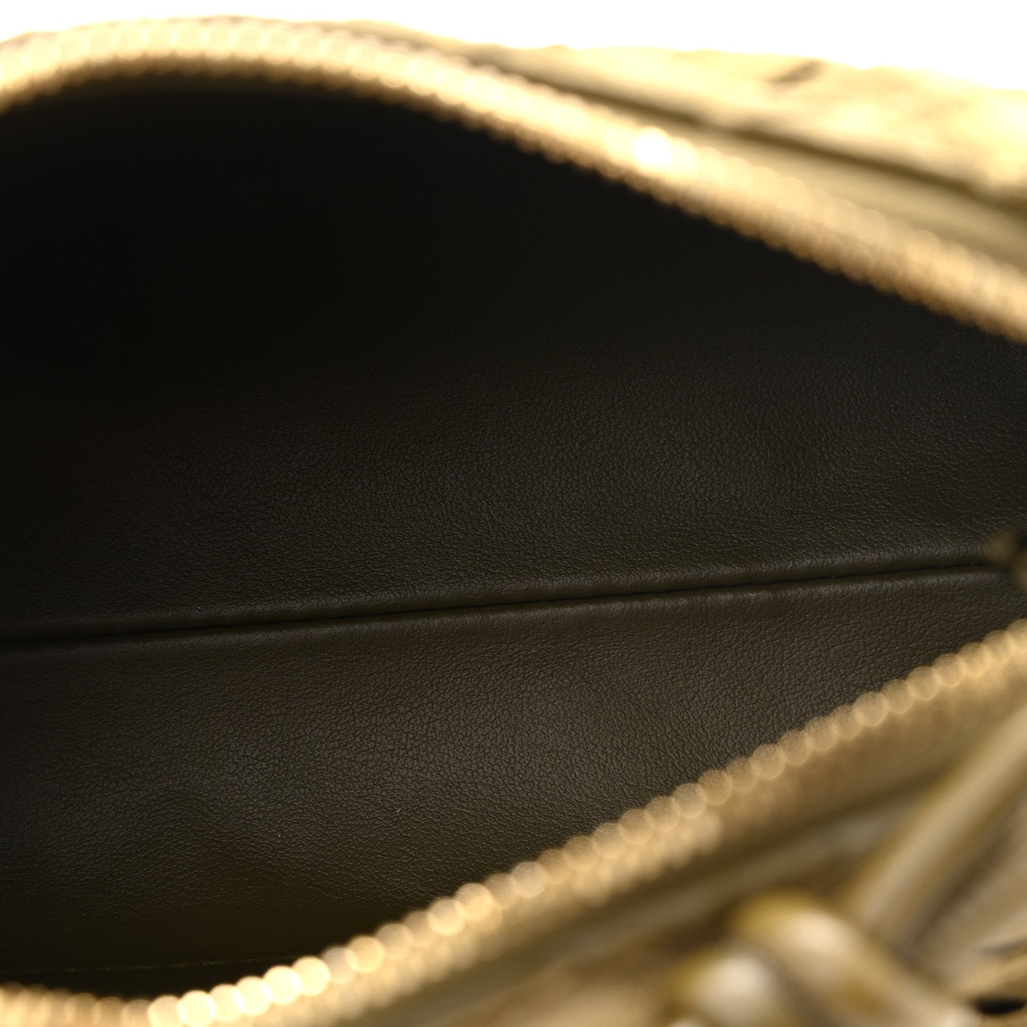 Bottega Veneta Suede Intrecciato Concert Pouch Mud 5 of 11