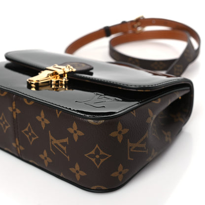 Louis Vuitton Patent Calfskin Monogram Cherrywood BB Black 8 of 8