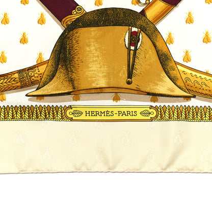 Hermes Silk Napoleon Scarf 90 4 of 8