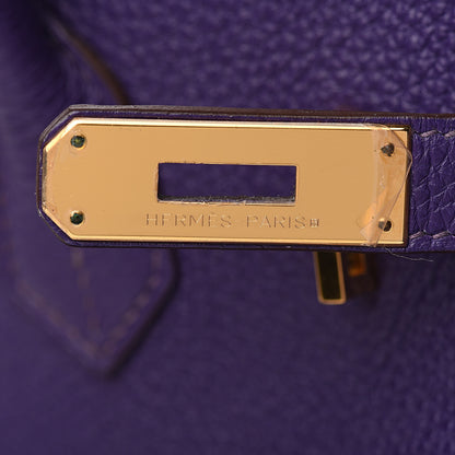 Hermes Togo Birkin 35 Iris 13 of 32