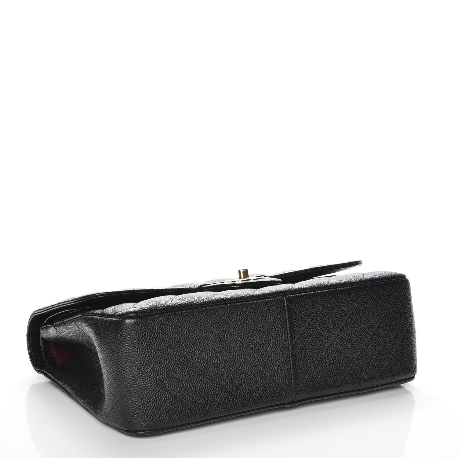 Chanel Caviar Quilted Jumbo Double Flap Black 5 of 9