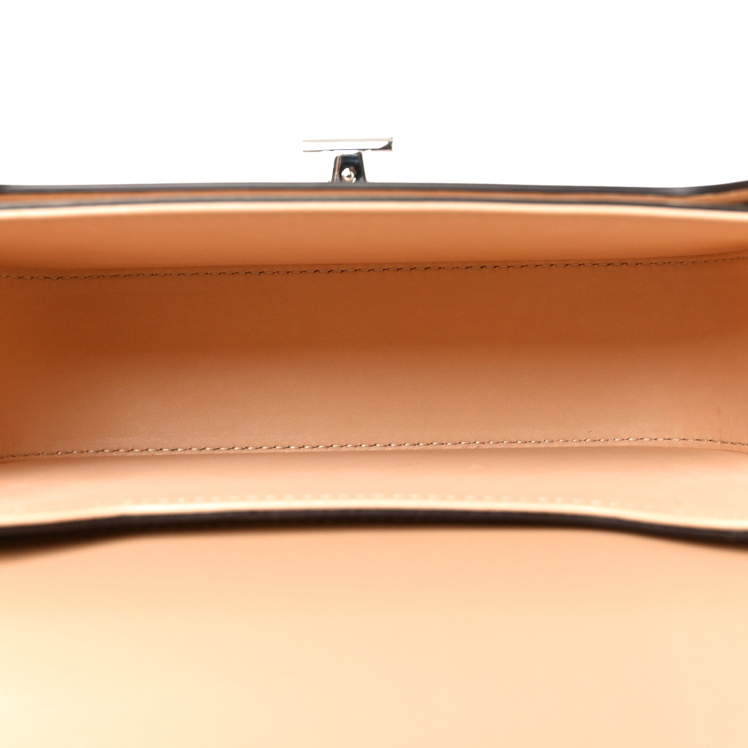Delvaux Olen Calfskin Small Lingot Crossbody Latte 5 of 9