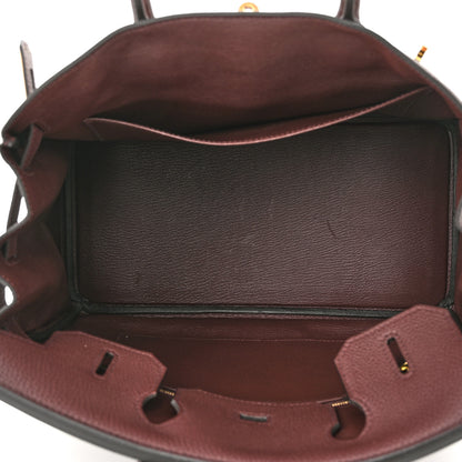 Hermes Togo Birkin 30 Bordeaux 5 of 10