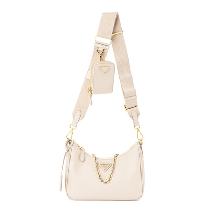Prada Saffiano Re-Edition 2005 Shoulder Bag Ninfea 1 of 11