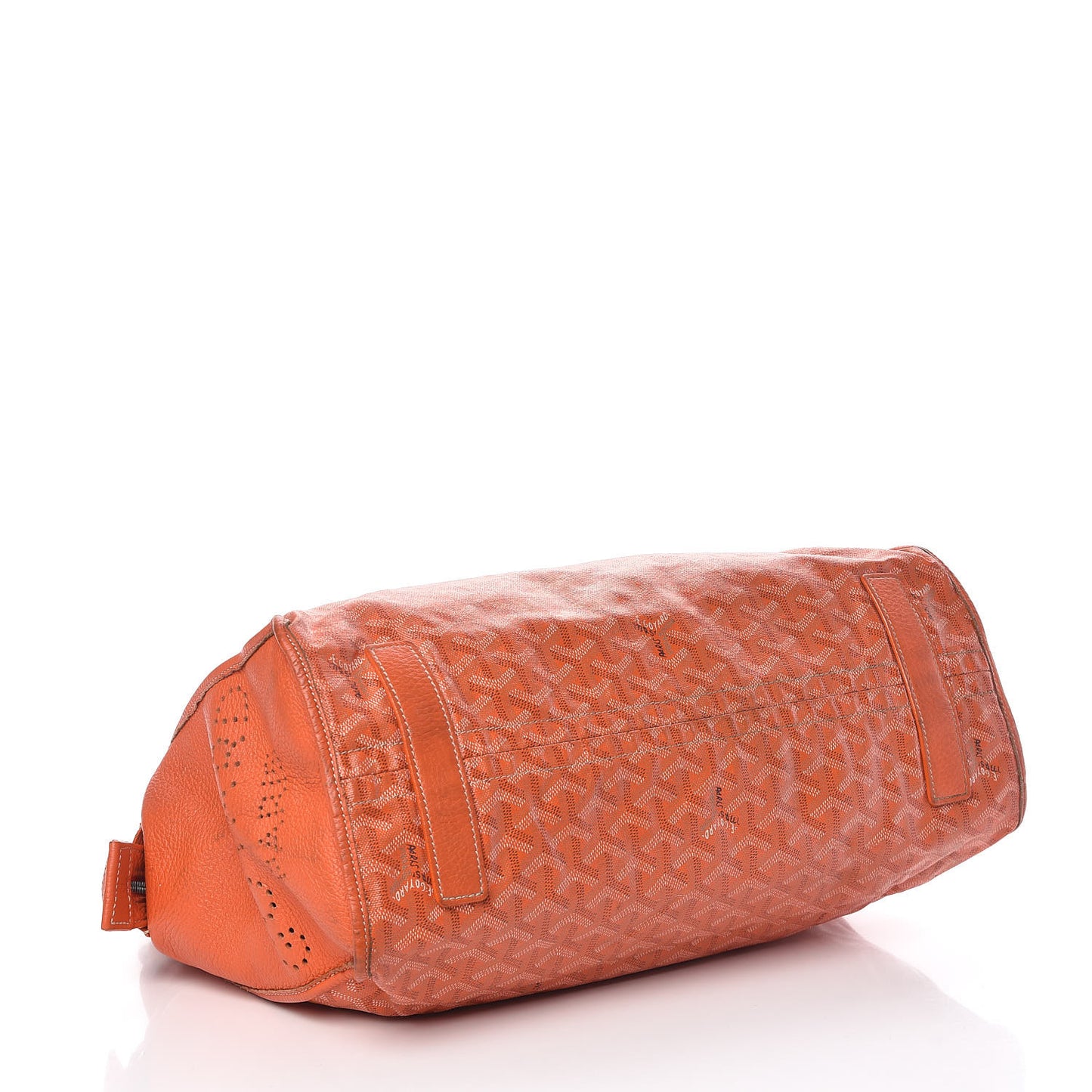 Goyardine Sac Hardy Pet Carrier PM Orange