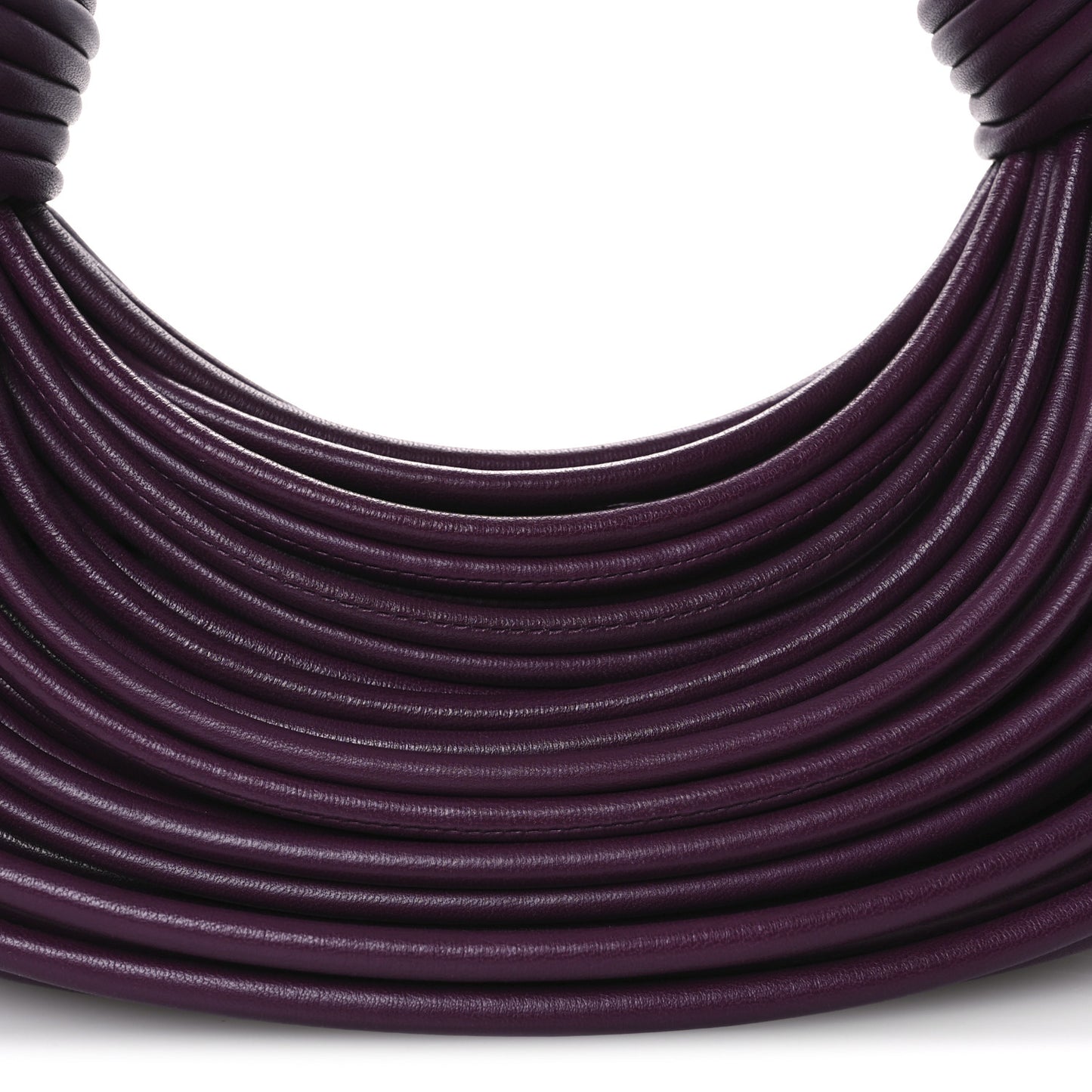 Nappa Mini Tubular Double Knot Grape