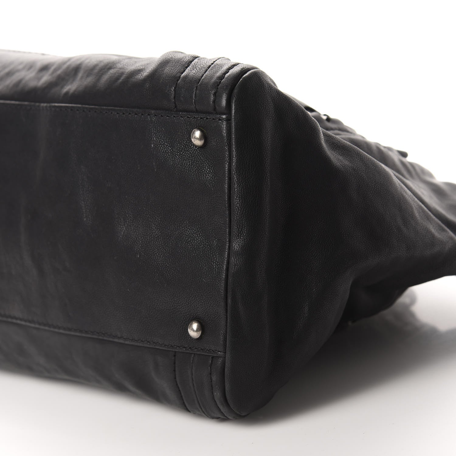 Chanel Calfskin East West Modern Chain Tote Black 7 of 9