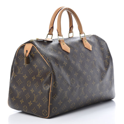 Louis Vuitton Monogram Speedy 35 3 of 20