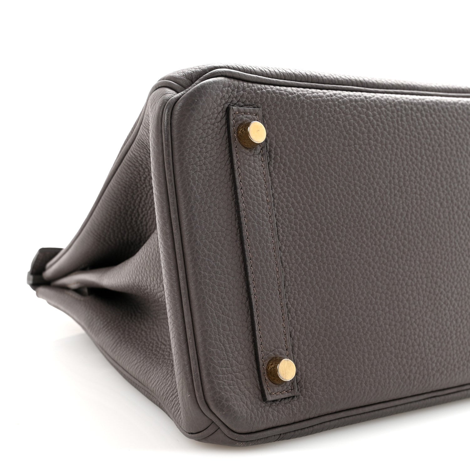 Hermes Togo BIRKIN 30 Etain 8 of 9