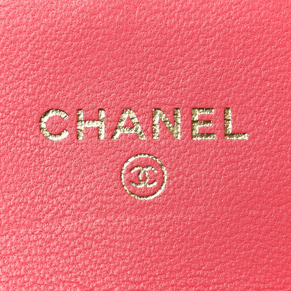 Chanel Lambskin Quilted Mini Chain Belt Bag Pink 6 of 10