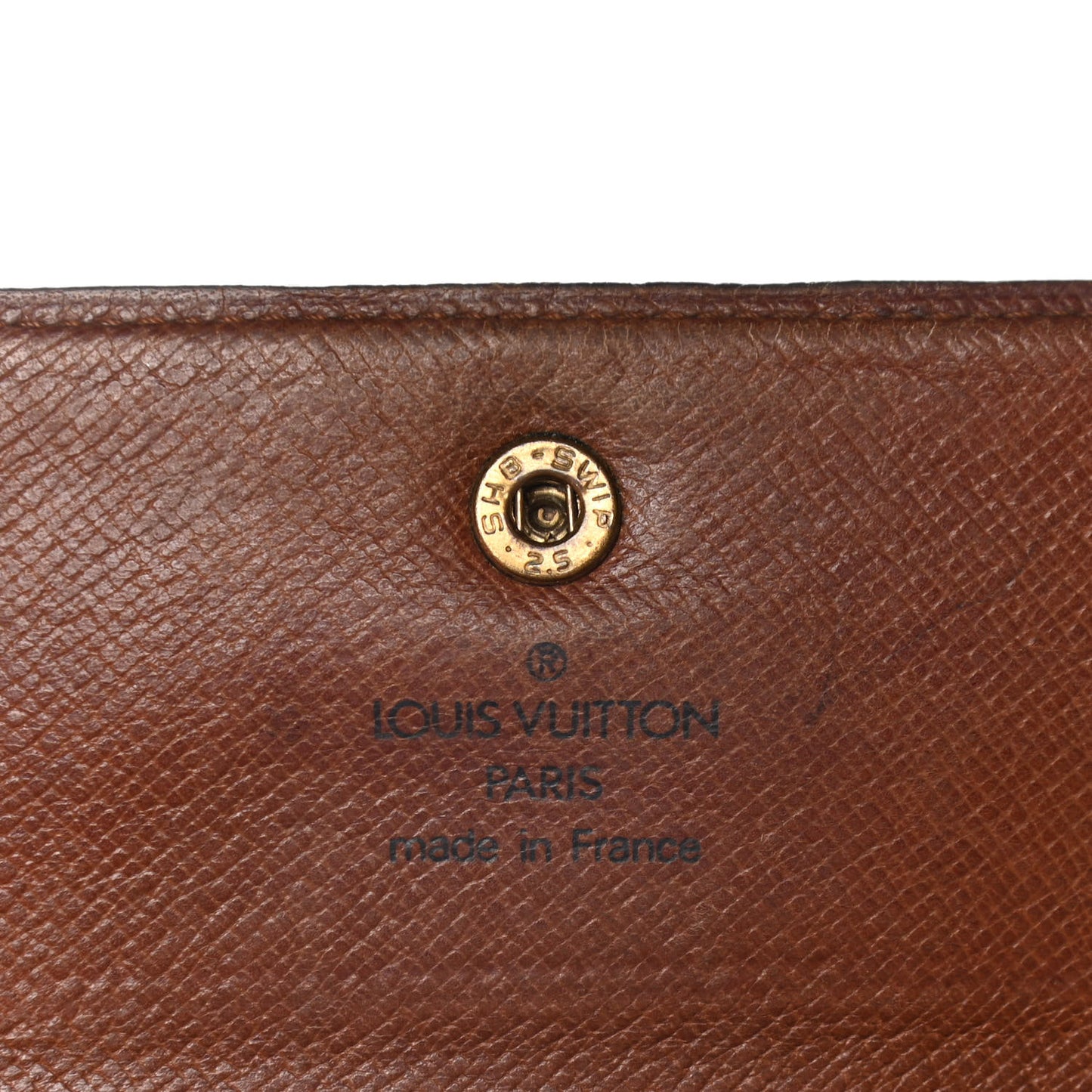 Monogram Porte-Monnaie Plat Coin Purse