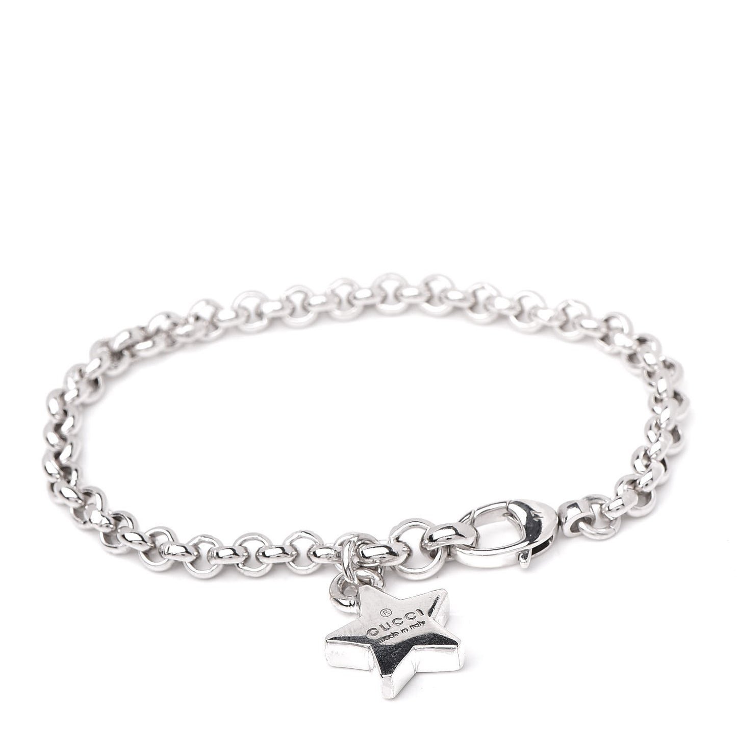 Sterling Silver Star Charm Bracelet