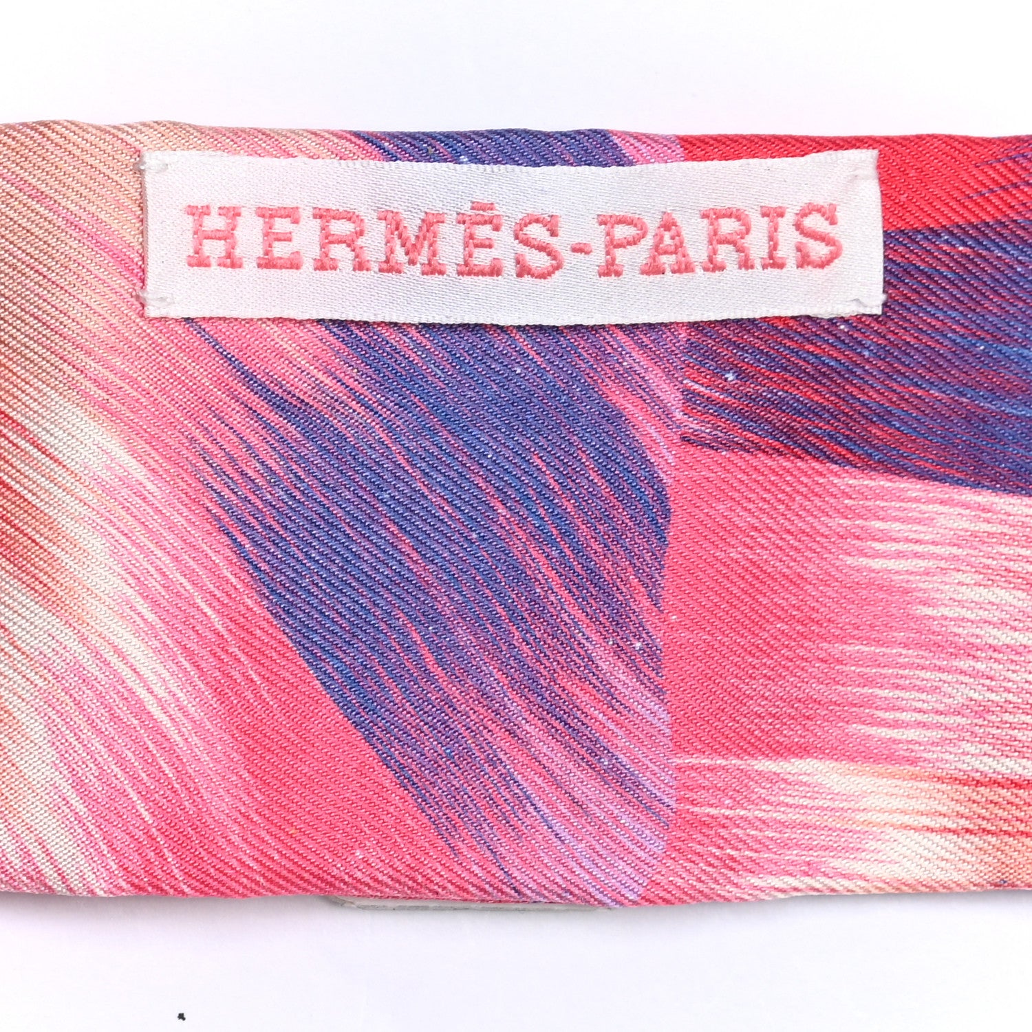 Hermes Silk Marble Silk Twilly Rose Vert Violet 5 of 8