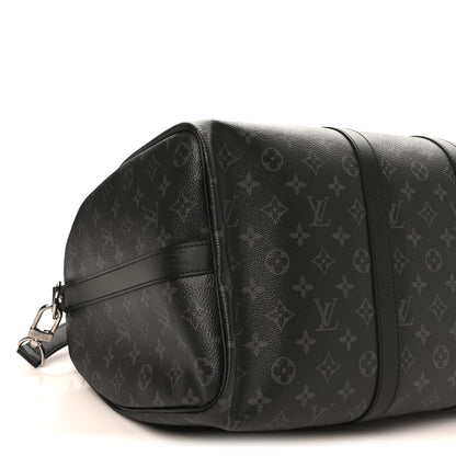 Louis Vuitton Monogram Eclipse Keepall Bandouliere 45 8 of 9