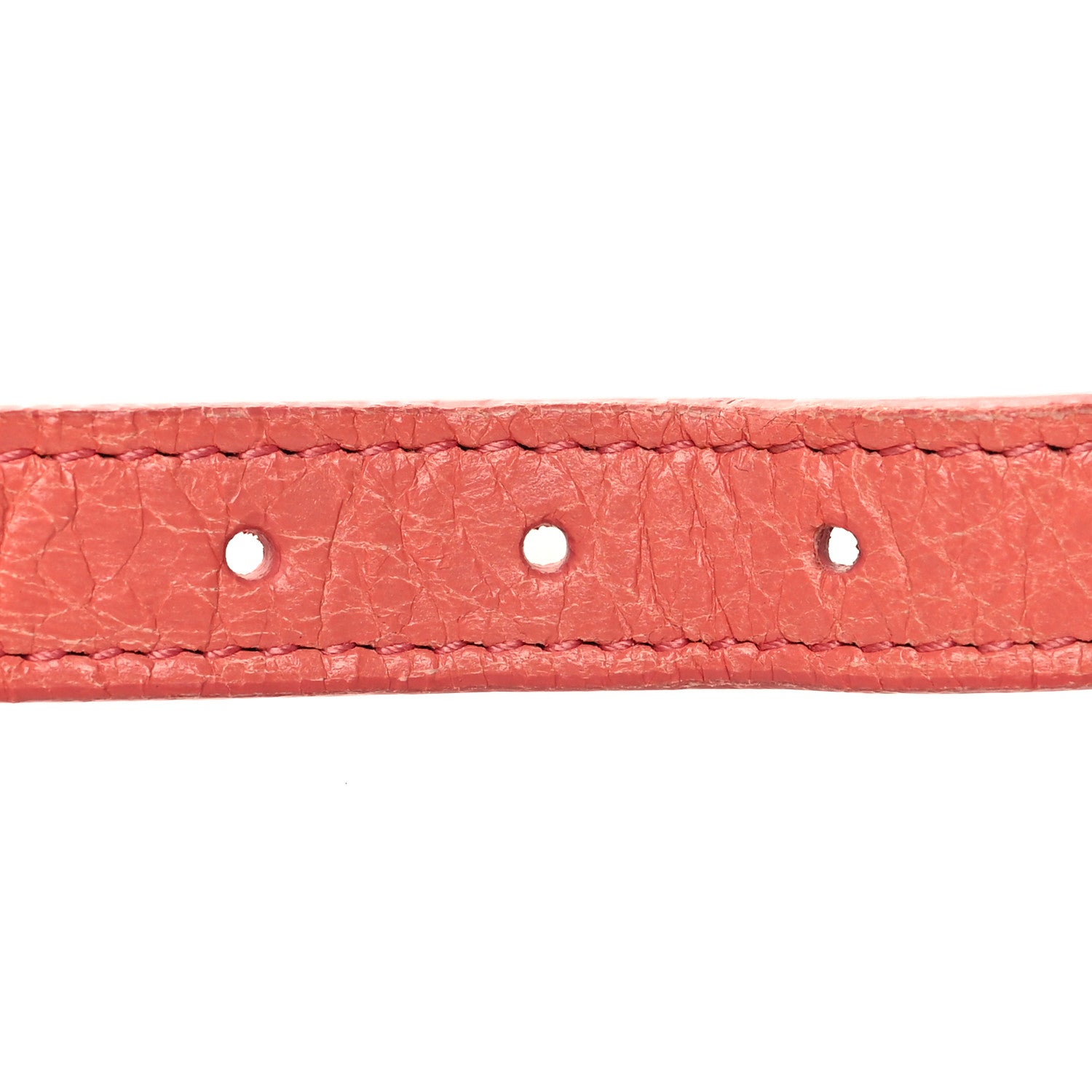 Balenciaga Agneau Giant 12 Gold Hardware Stud Bracelet Pink 4 of 4
