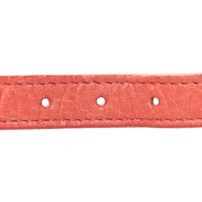 Balenciaga Agneau Giant 12 Gold Hardware Stud Bracelet Pink 4 of 4
