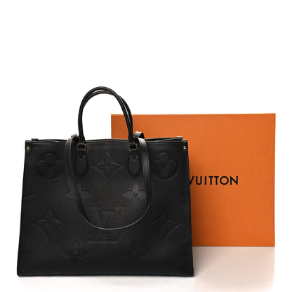 Louis Vuitton Empreinte Monogram Giant Onthego GM Black 14 of 14