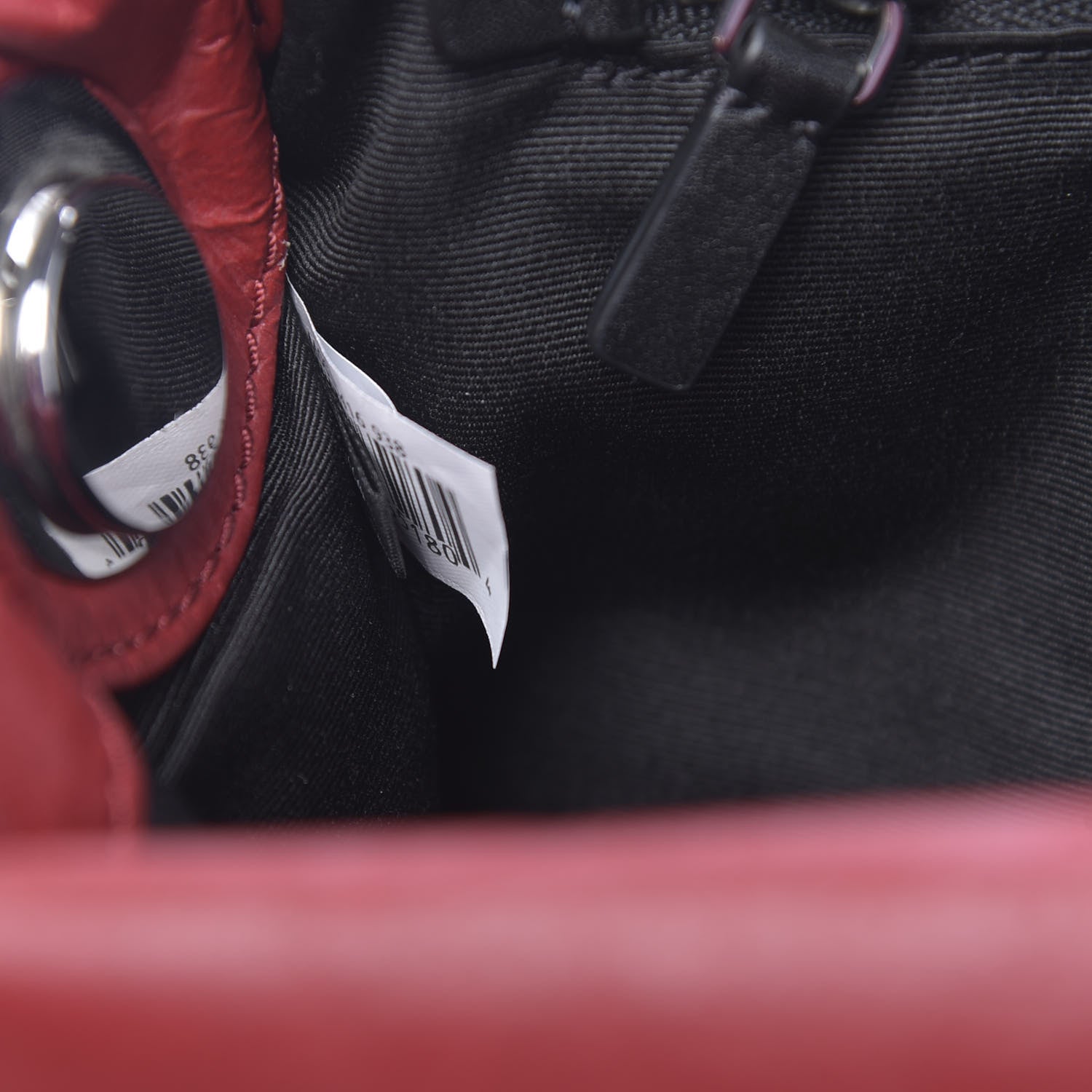 Marc Jacobs Lambskin The Pillow Bag Red 7 of 10