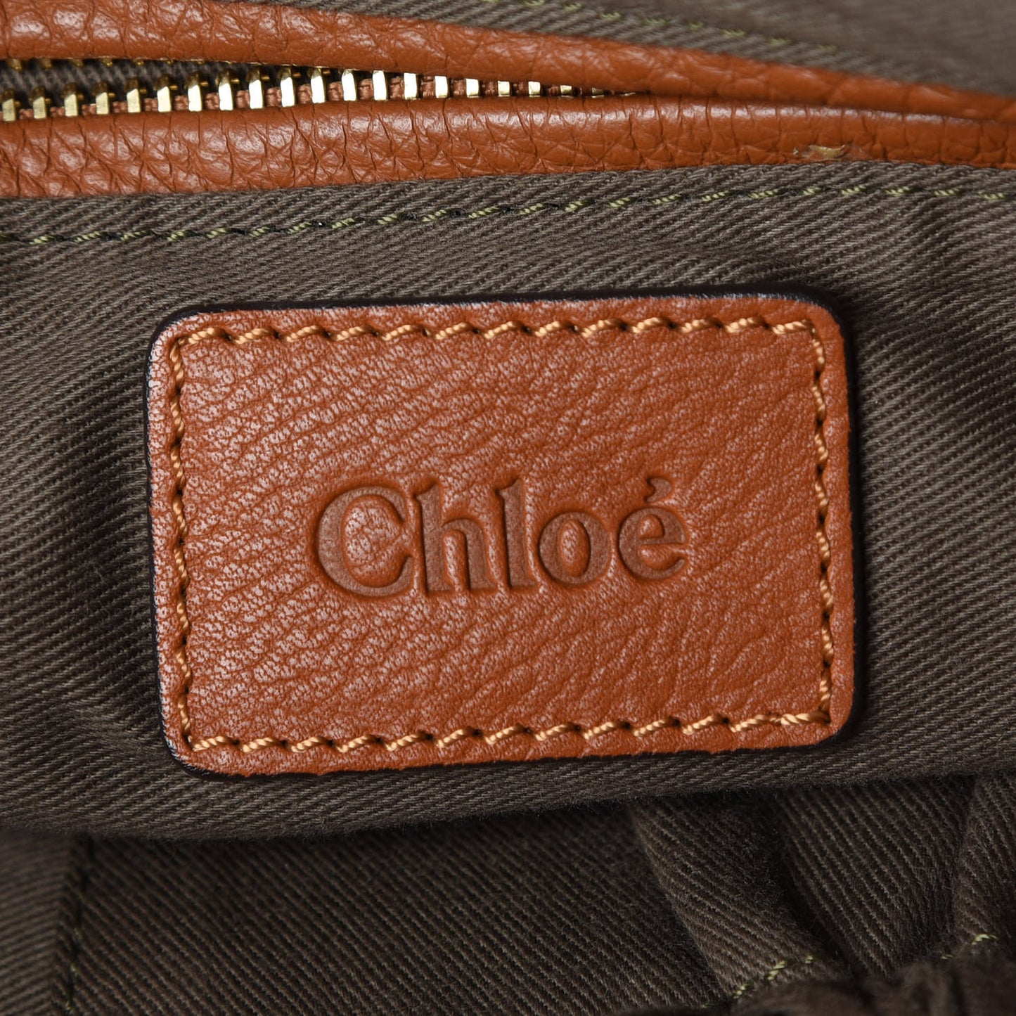 Calfskin Medium Marcie Satchel Tan