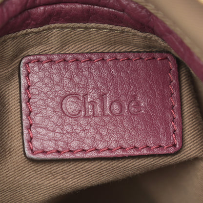 Chloe Calfskin Medium Marcie Satchel Wild Purple 6 of 16
