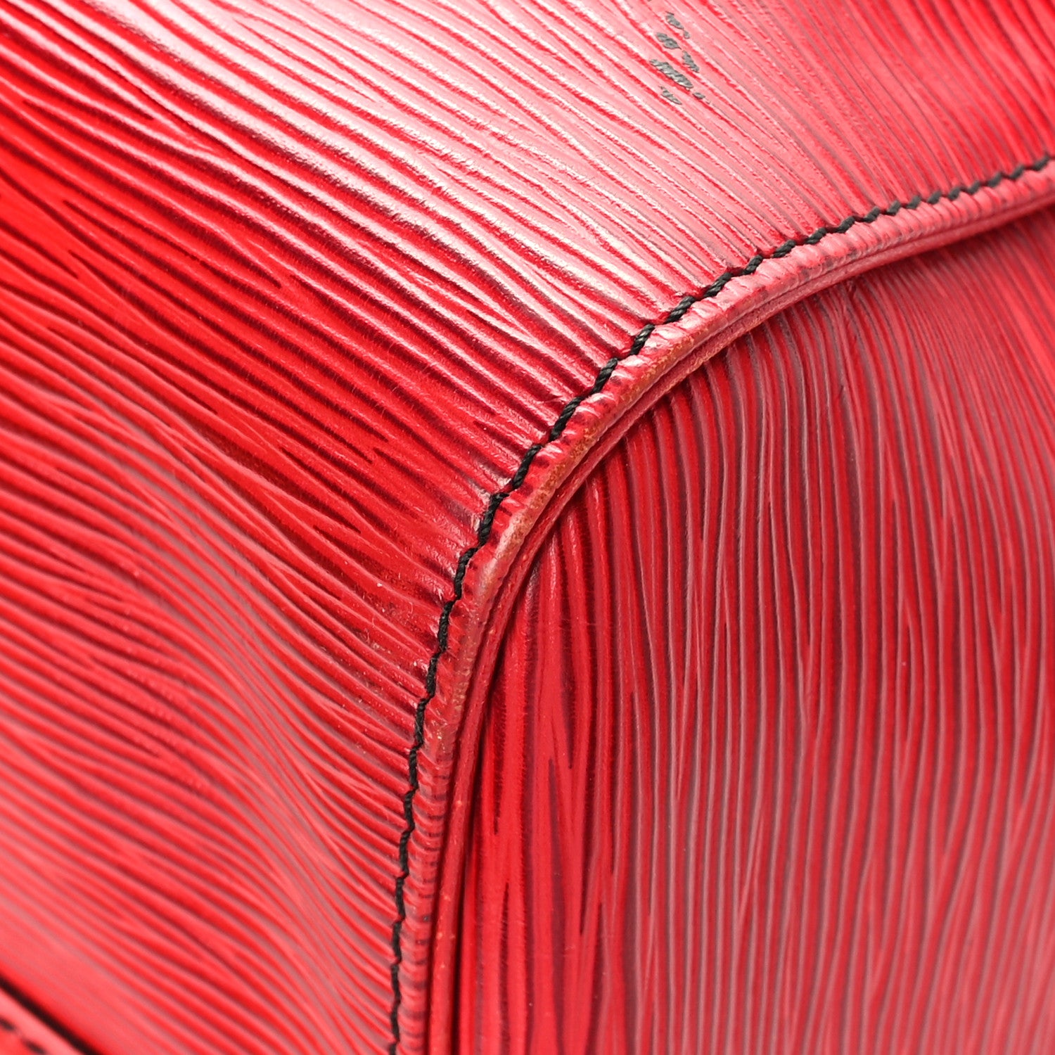 Louis Vuitton Epi Keepall 45 Castillan Red 8 of 13