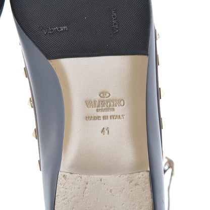 Valentino Garavani Nappa Rockstud Cage Ballerina Flats 41 Stone Poudre 6 of 13