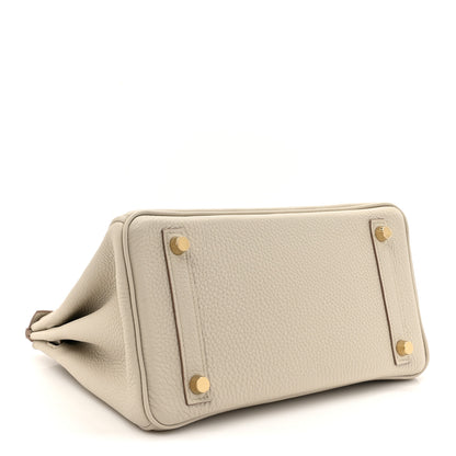 Hermes Togo Birkin 25 Beton 4 of 10