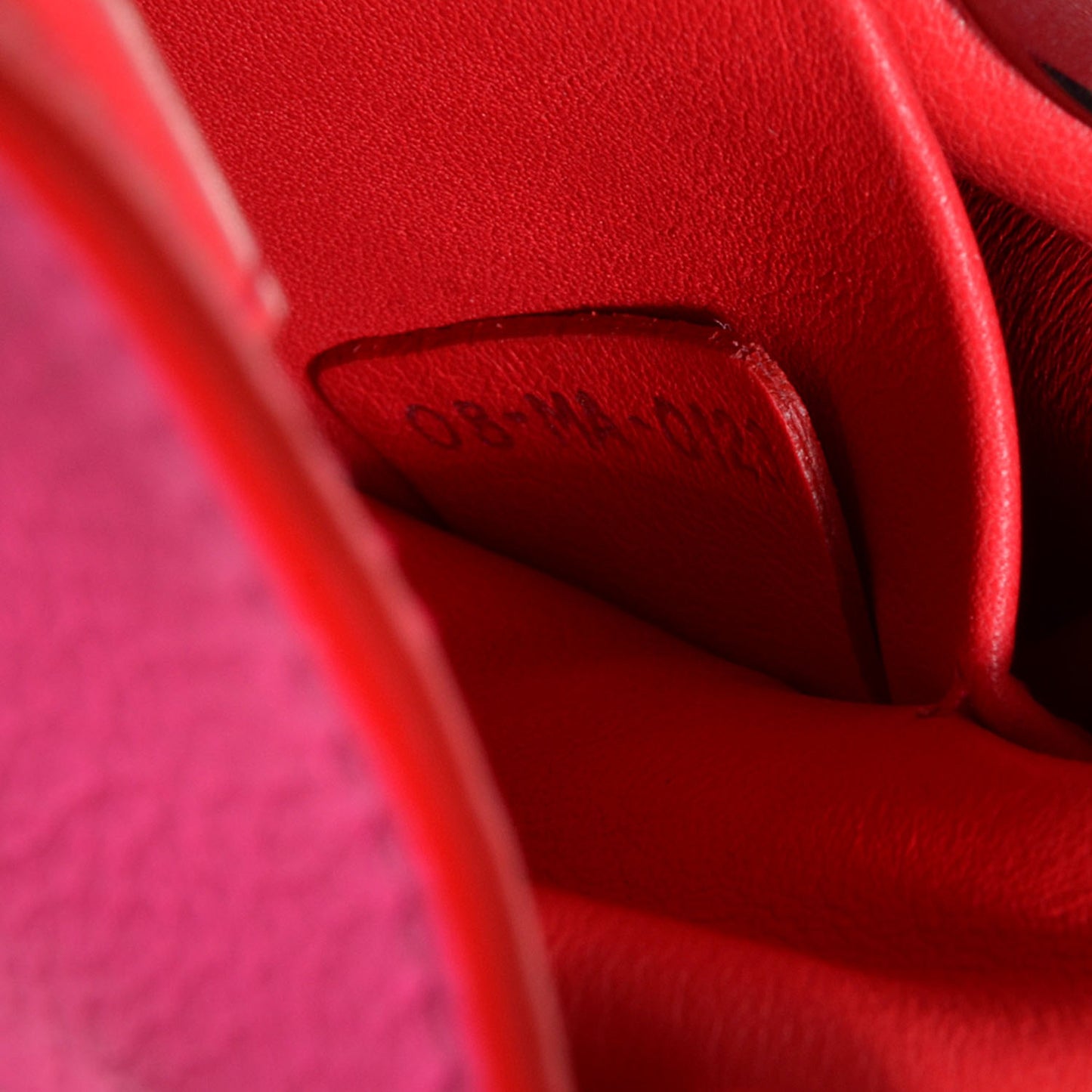 Calfskin Small Diorissimo Tote Fuchsia