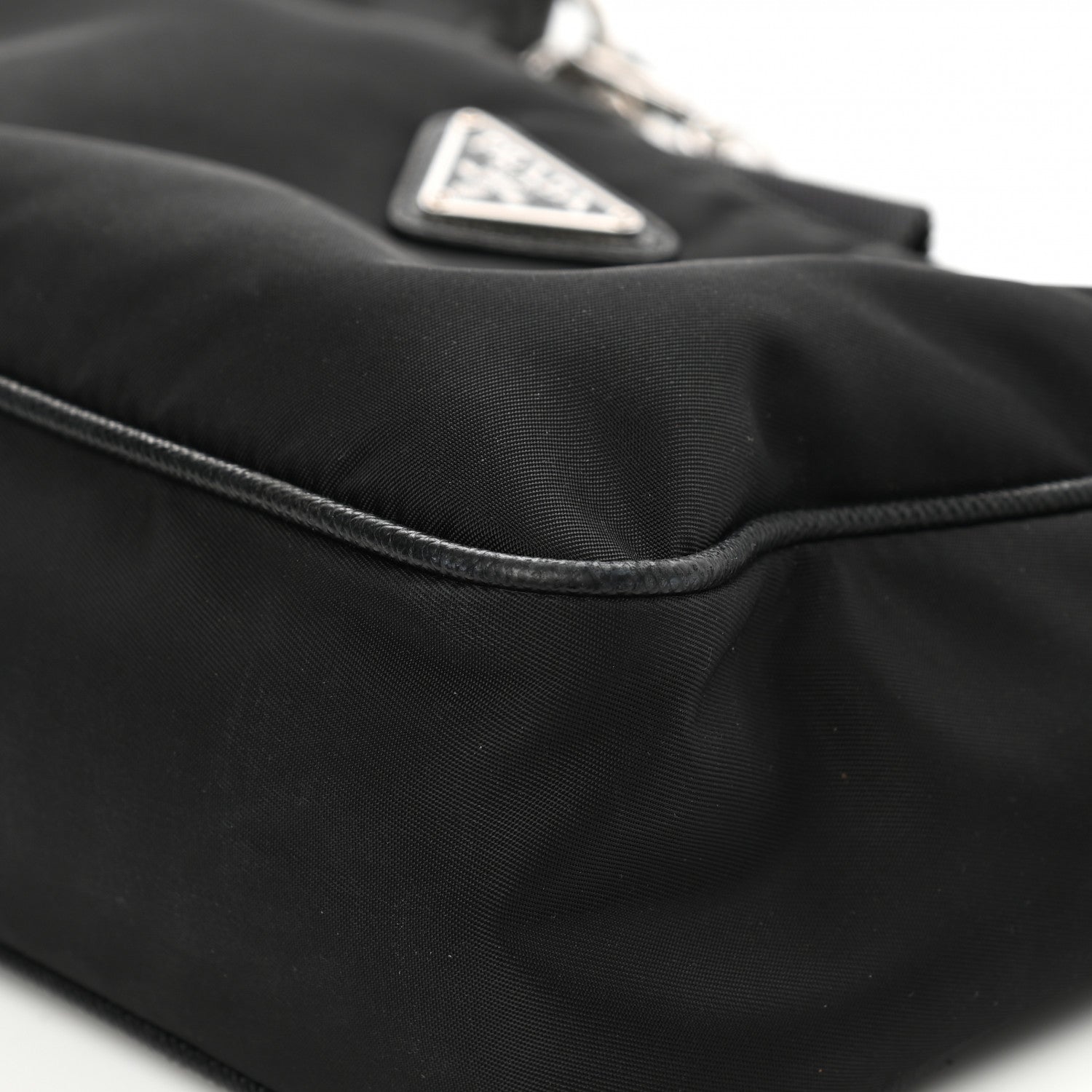 Prada Nylon Re-Edition 2005 Shoulder Bag Black 9 of 14