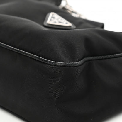 Prada Nylon Re-Edition 2005 Shoulder Bag Black 9 of 14
