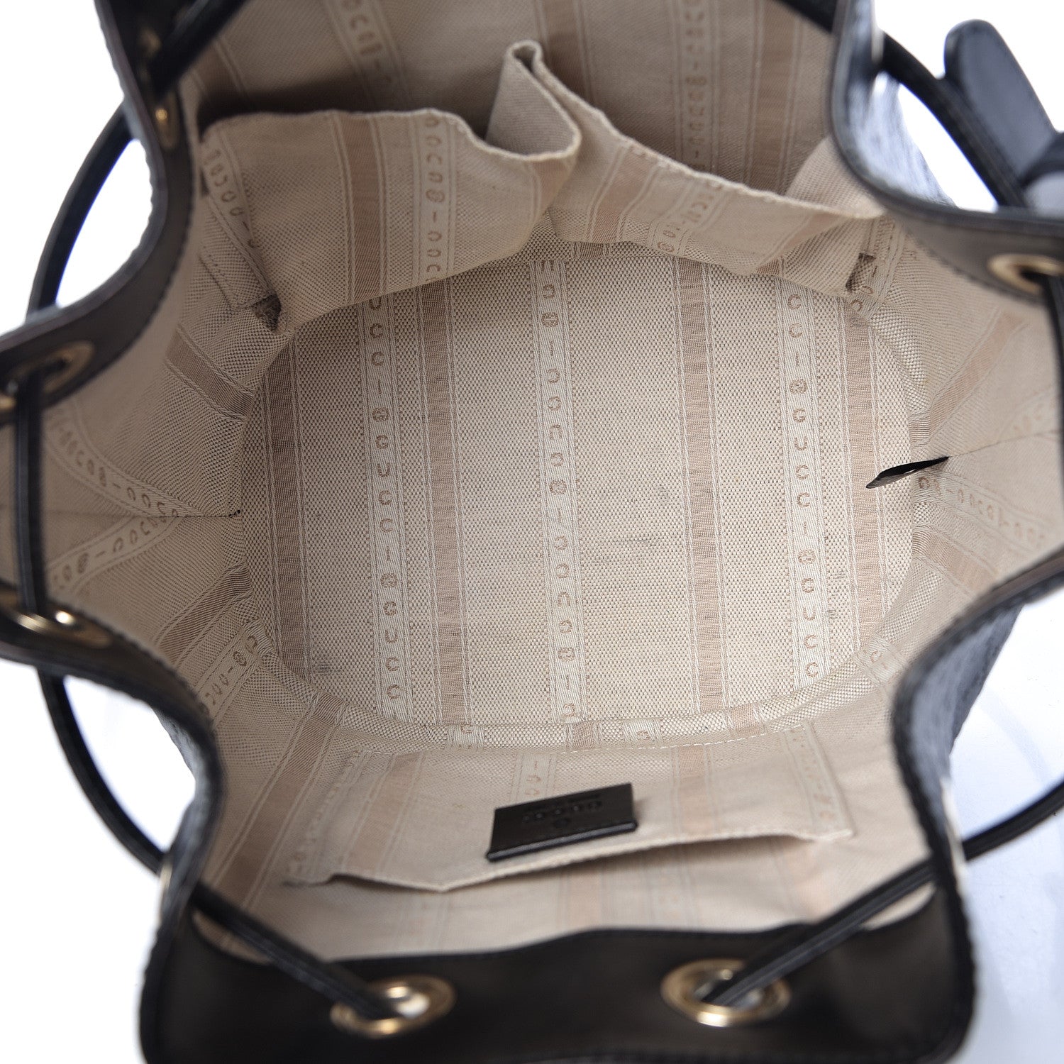 Gucci Bright Diamante Small Bucket Bag Black 5 of 15