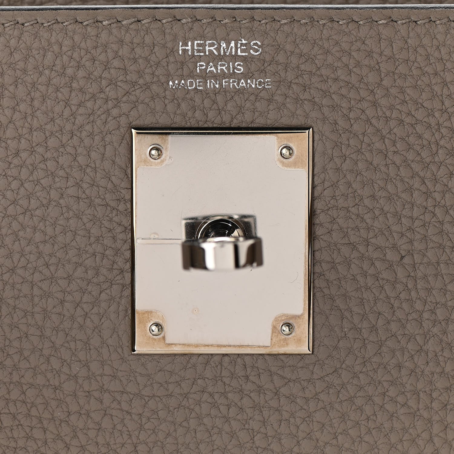 Hermes Togo Kelly Retourne 28 Gris Asphalte 25 of 37